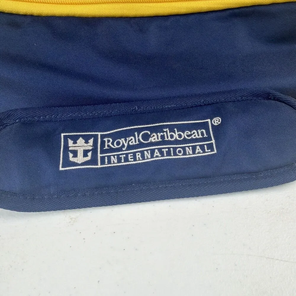Royal Caribbean Blue Tropical Tote and Towel Set- Pre Owned Tote But New Towel